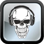 mp3 skull player android application logo